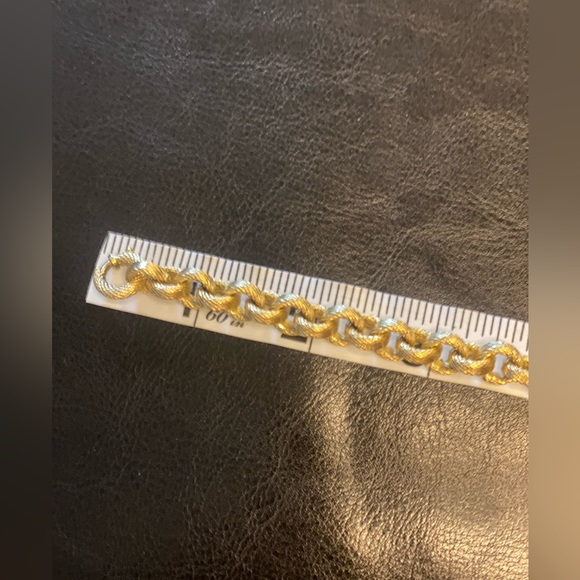 18k Italian Gold bracelet. - Picture 8 of 10